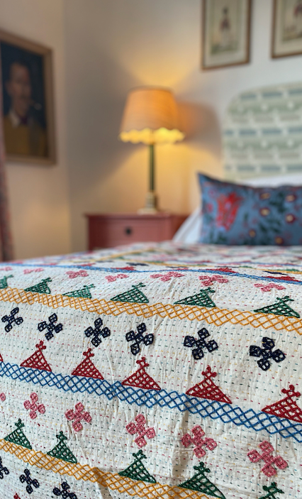 Kantha comforter hotsell