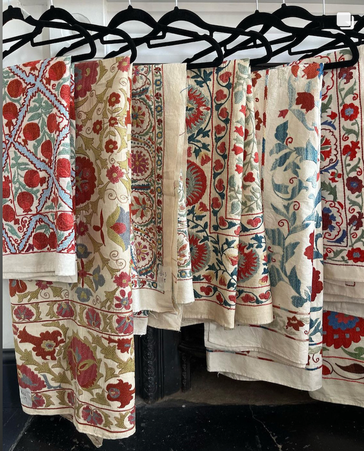 Suzani Fabrics Sourced By Holly