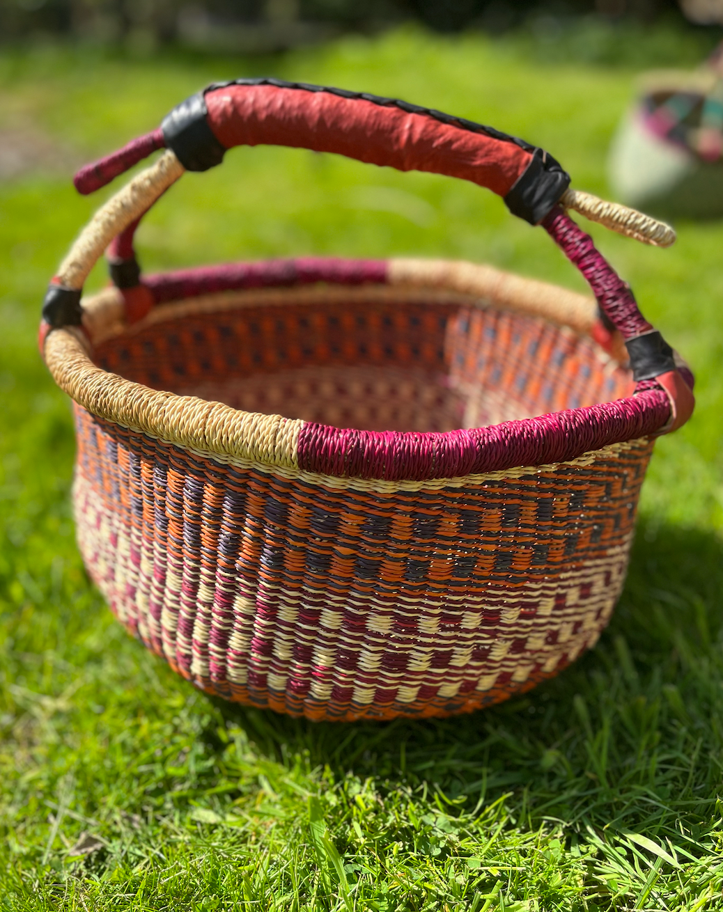 Medium Bolga Basket - Various Colours