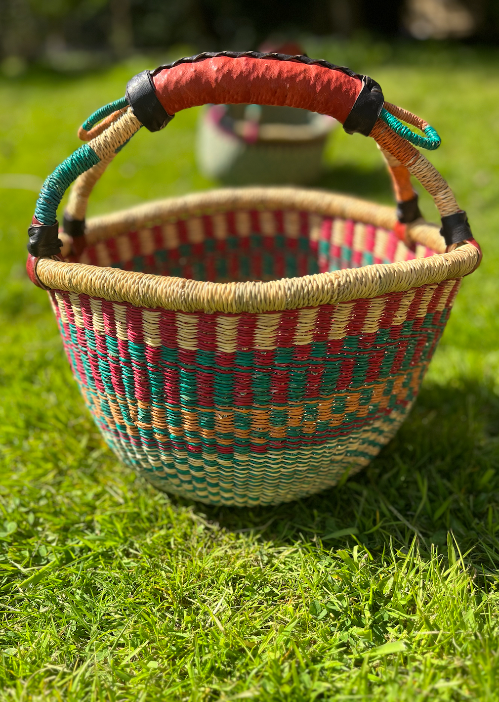 Medium Bolga Basket - Various Colours