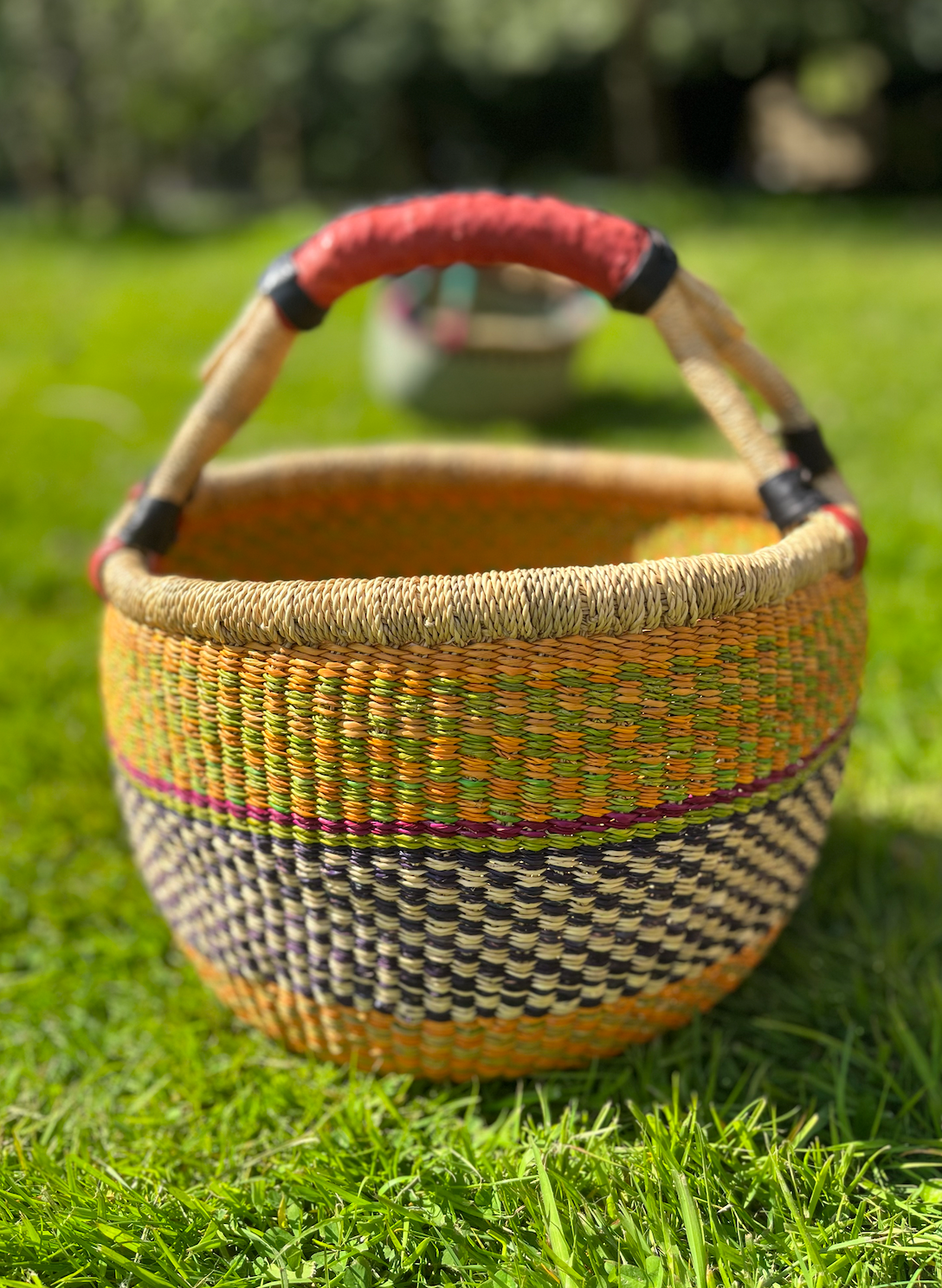 Medium Bolga Basket - Various Colours