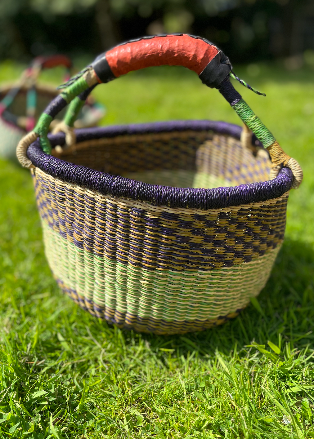 Medium Bolga Basket - Various Colours