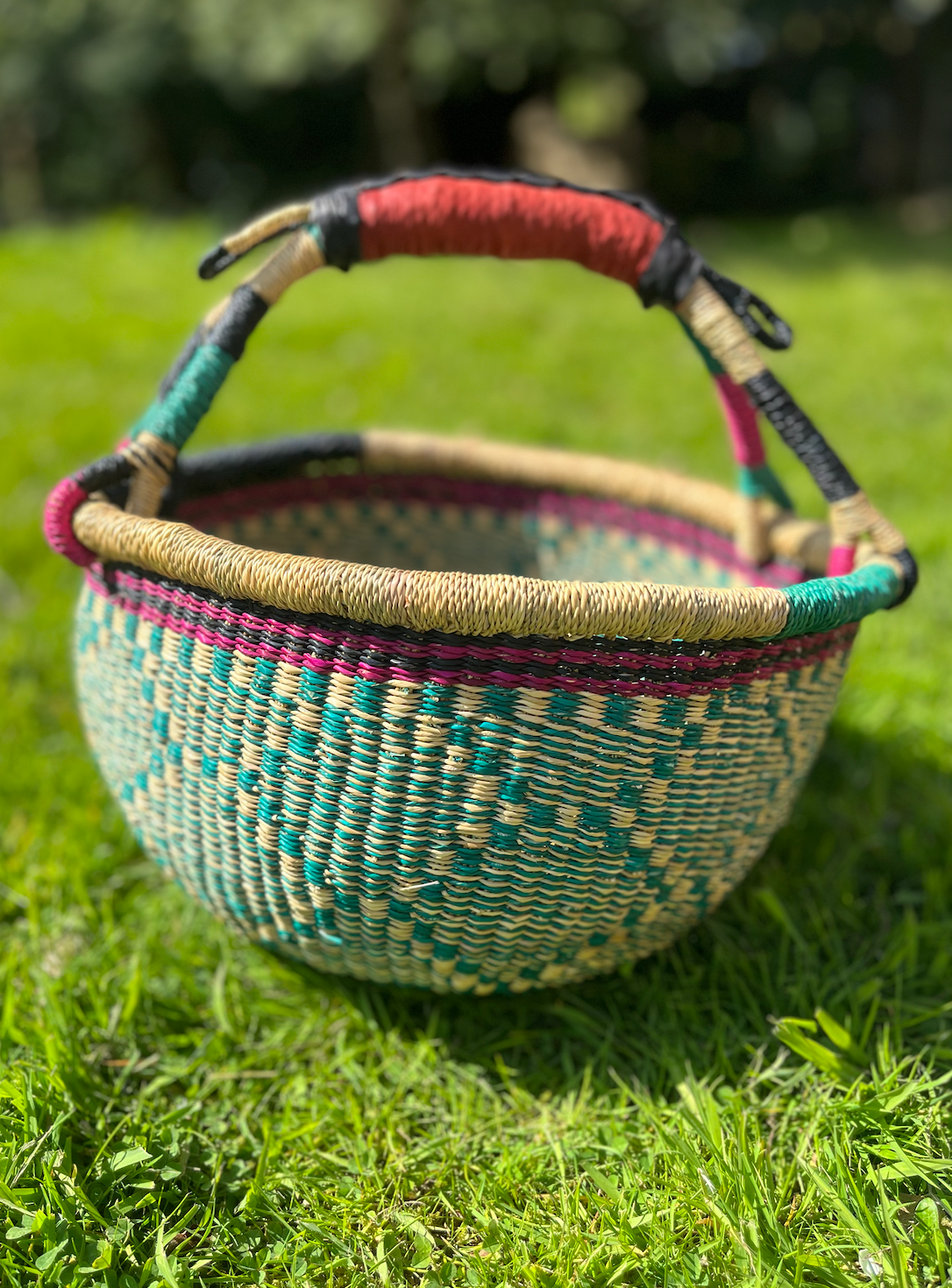 Medium Bolga Basket - Various Colours