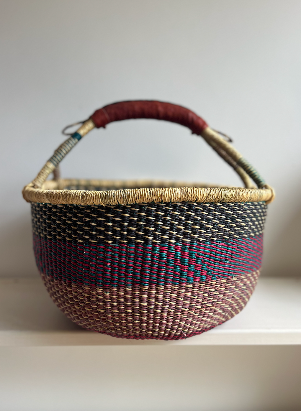 Medium Bolga Basket - Various Colours