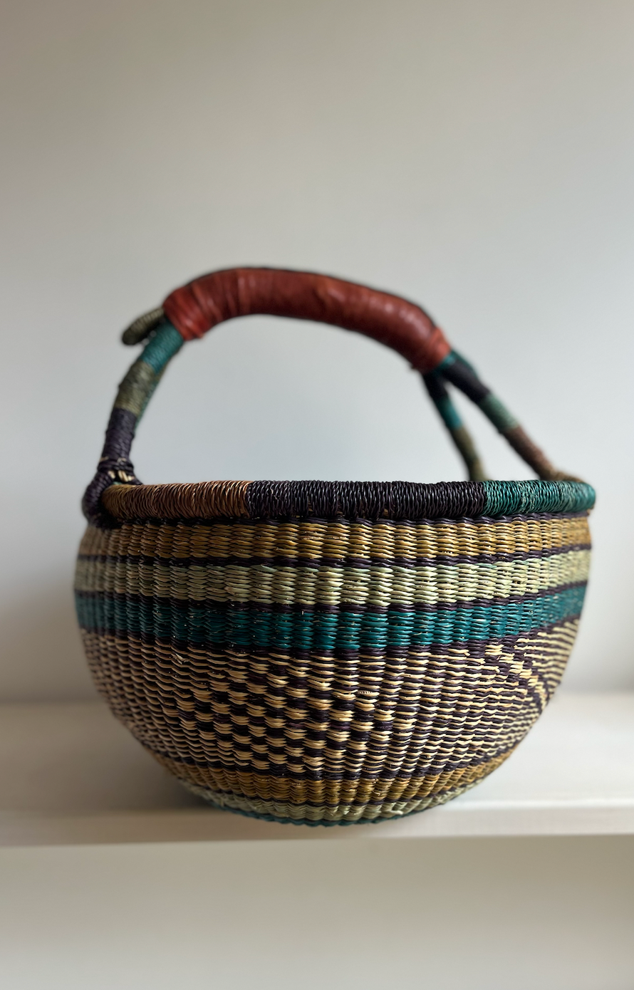 Medium Bolga Basket - Various Colours