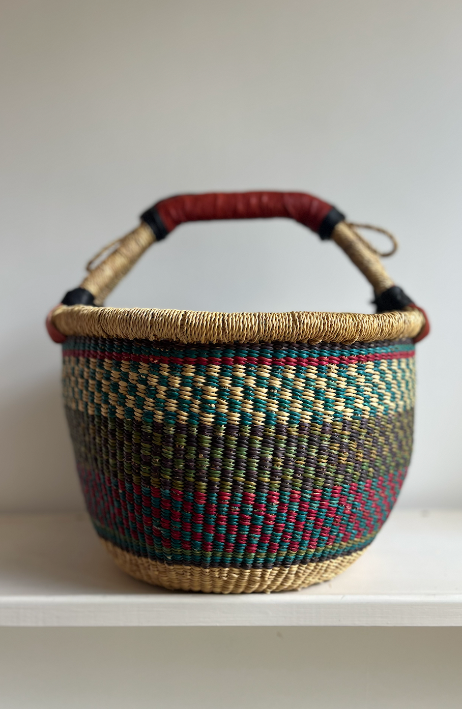 Medium Bolga Basket - Various Colours