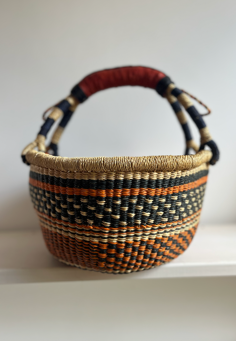 Medium Bolga Basket - Various Colours