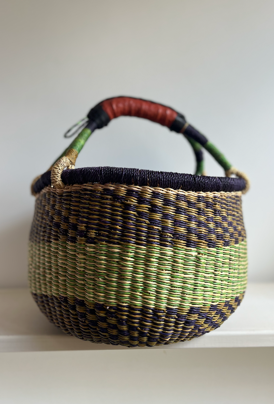Medium Bolga Basket - Various Colours