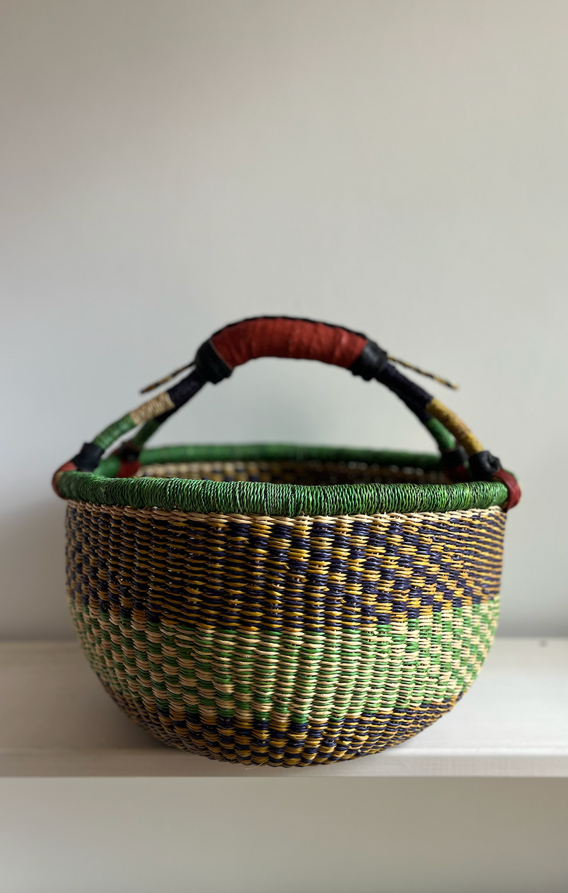Medium Bolga Basket - Various Colours