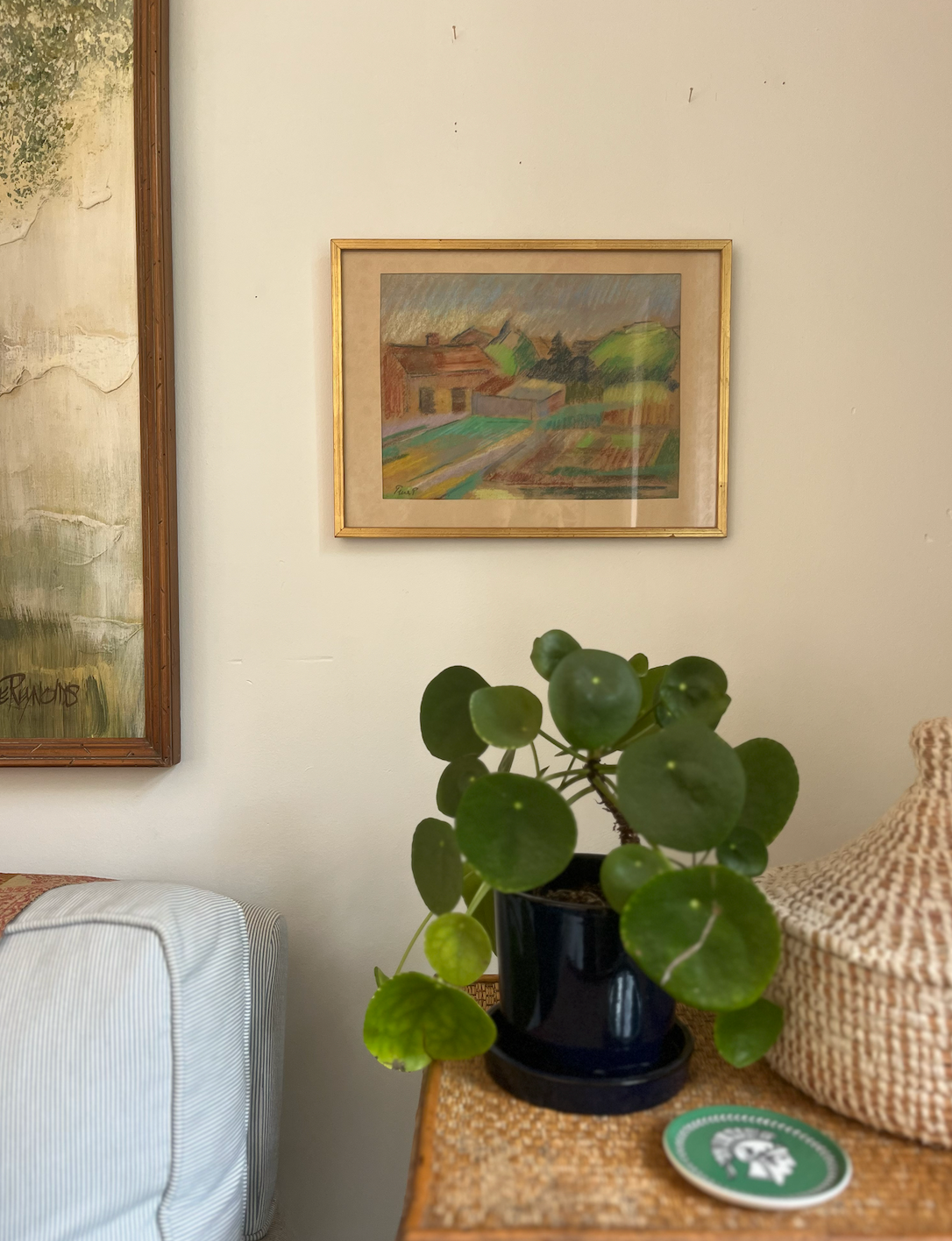Swedish Pastel Landscape Picture