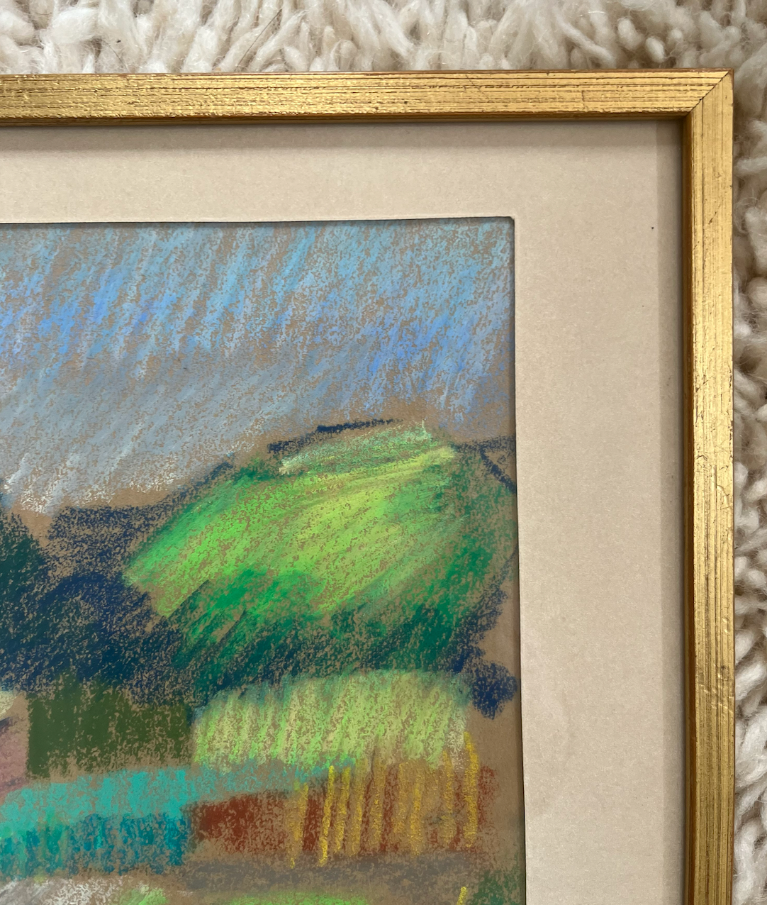 Swedish Pastel Landscape Picture
