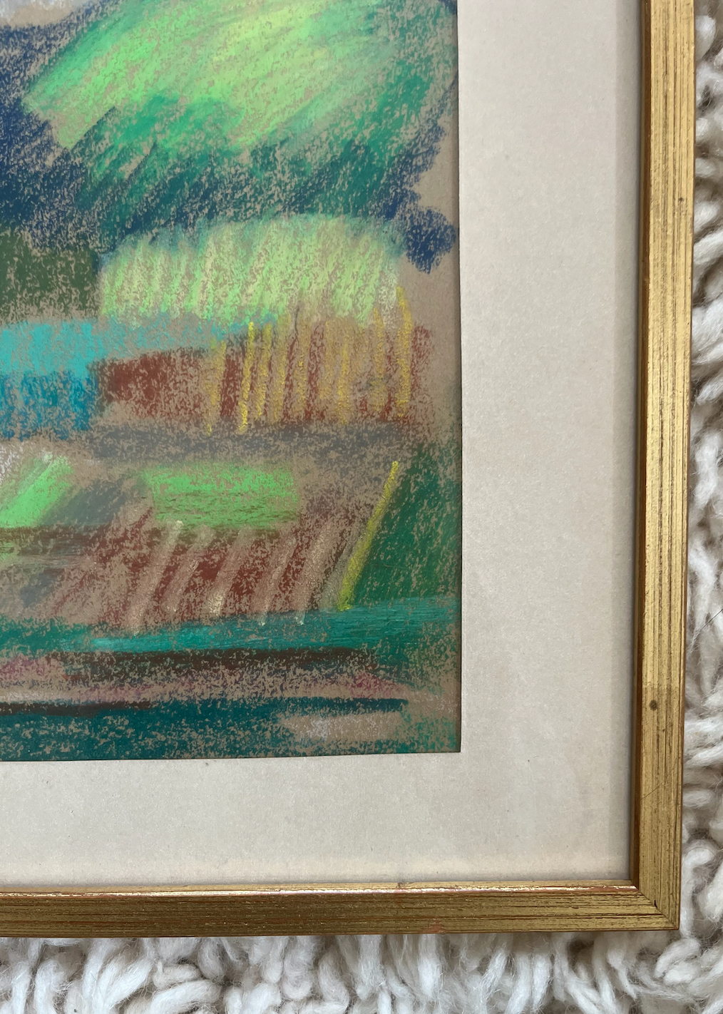 Swedish Pastel Landscape Picture
