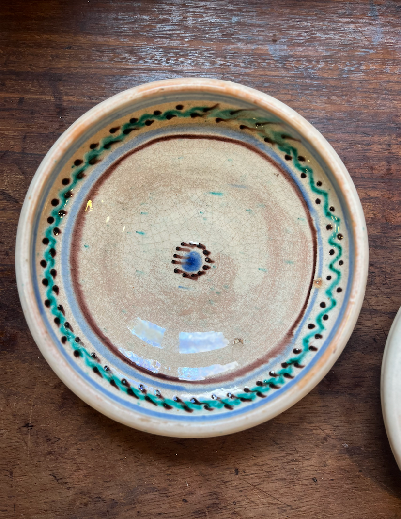 Set of 3 Rare & Antique Decorative Hungarian Wall Plates