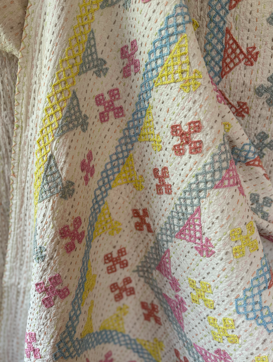 Kantha Quilt - SMALL - S1