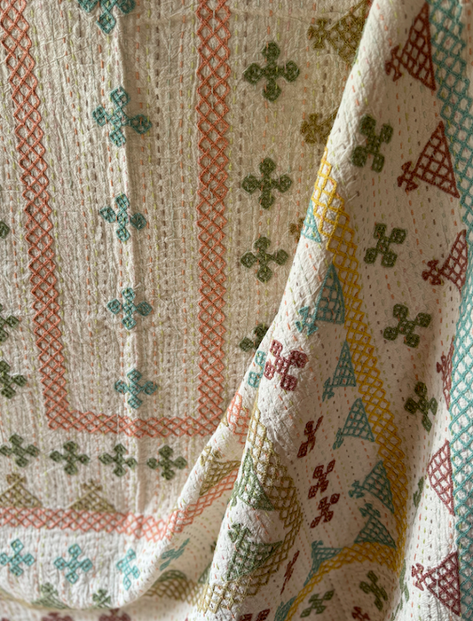 Kantha Quilt - SMALL - S13