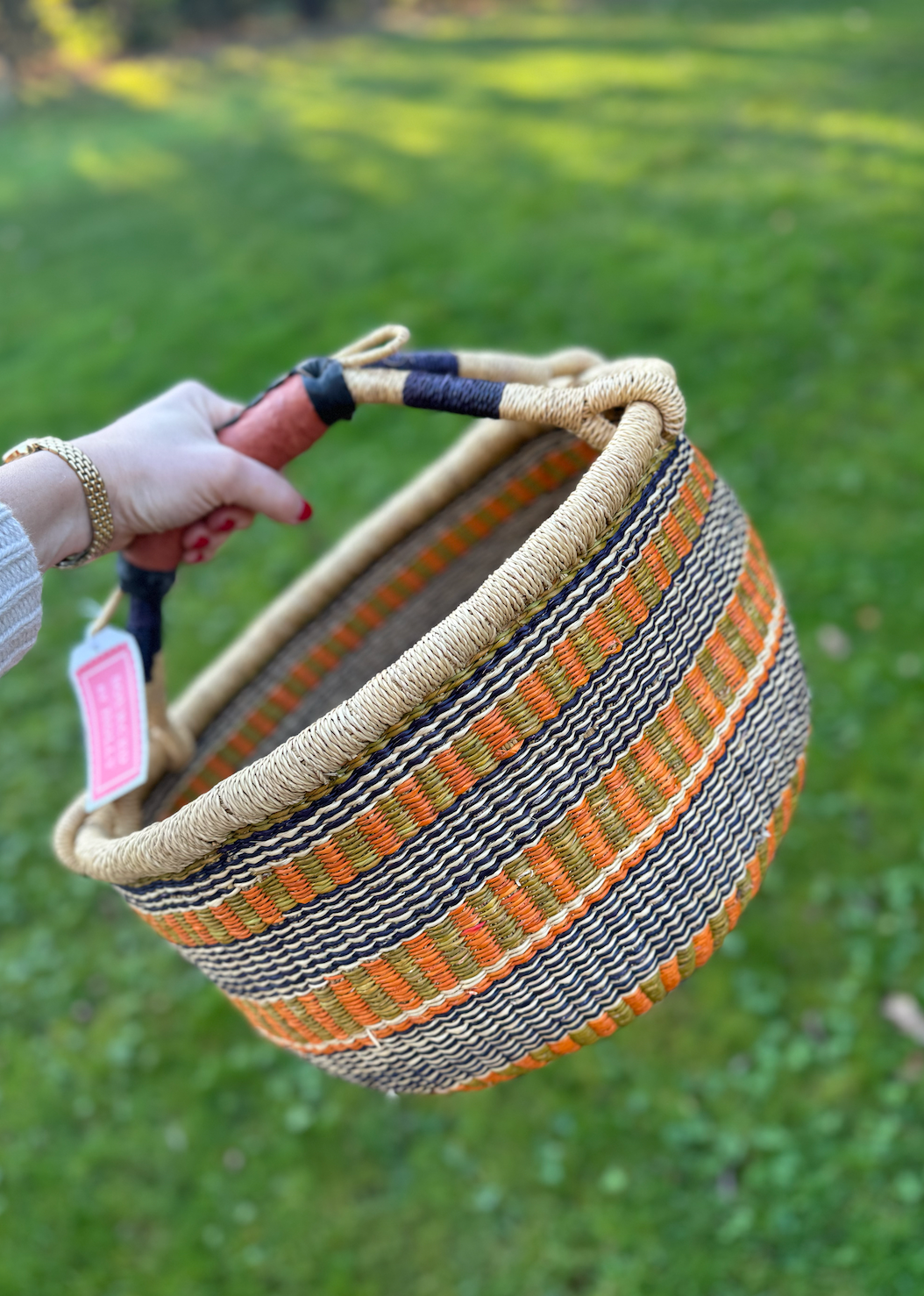 Bolga Baskets- Various Sizes & Colours - Last Stock