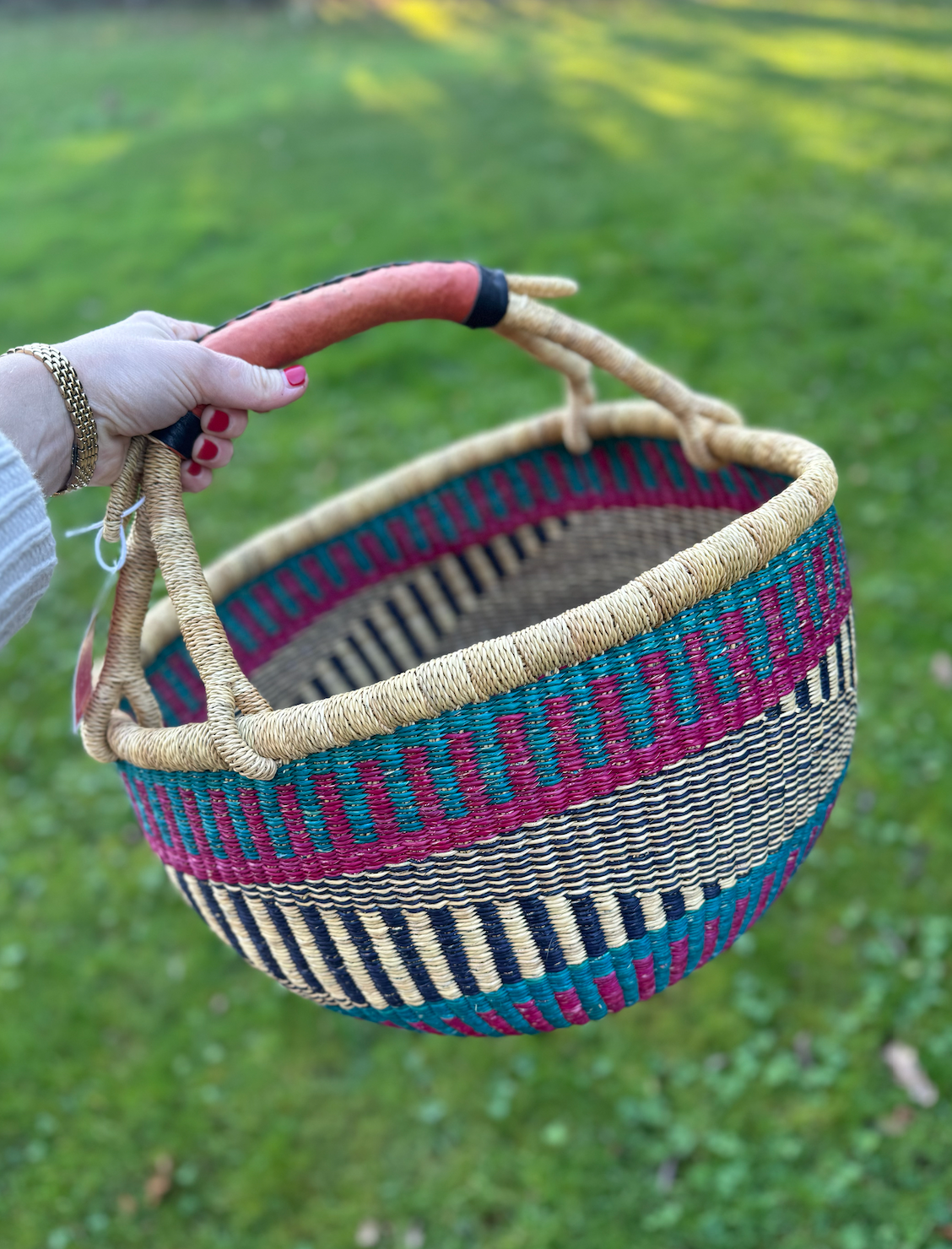 Bolga Baskets- Various Sizes & Colours - Last Stock