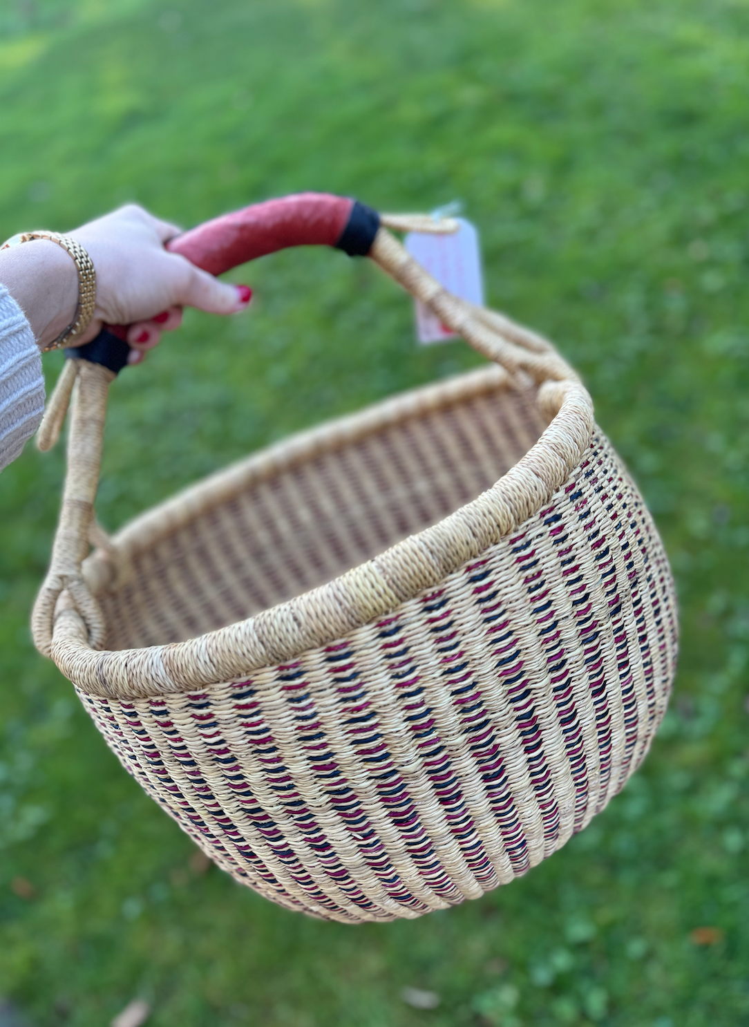 Bolga Baskets- Various Sizes & Colours - Last Stock