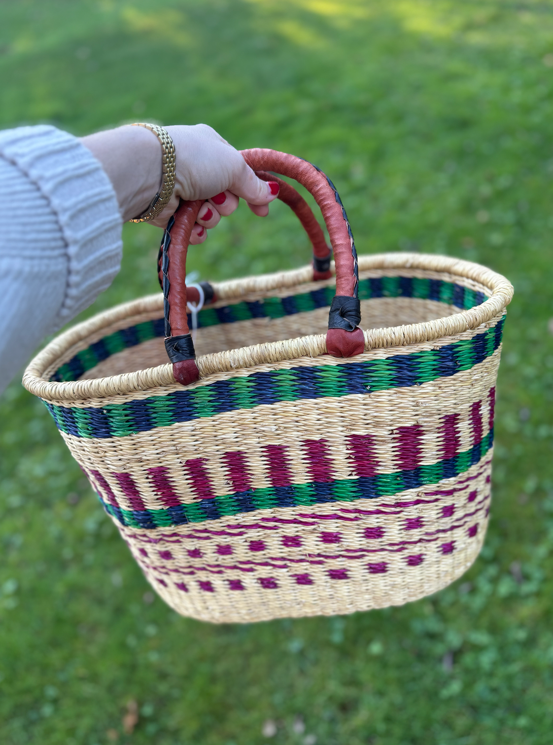 Bolga Baskets- Various Sizes & Colours - Last Stock