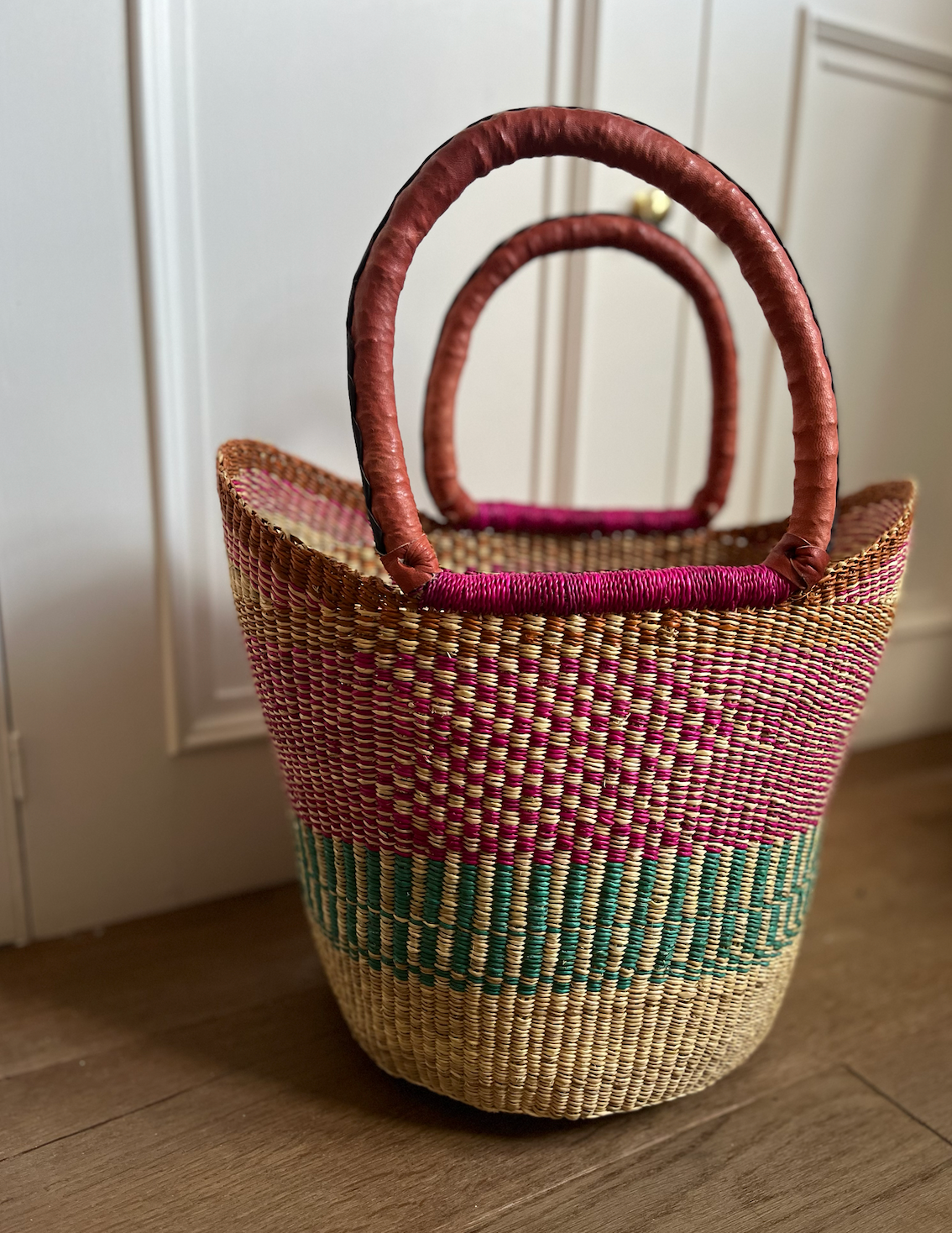 Bolga Basket Handbag