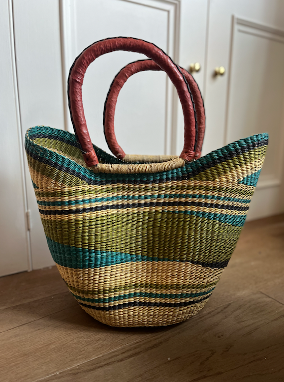 Bolga Basket Handbag