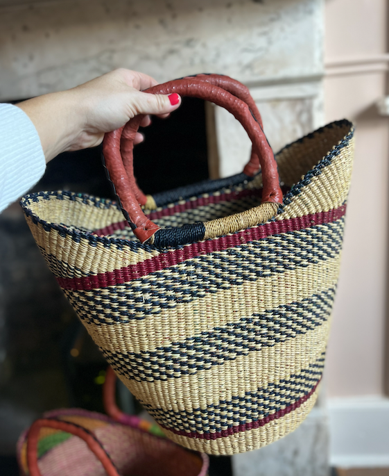 Bolga Basket Handbag