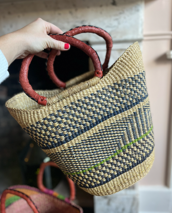 Bolga Basket Handbag