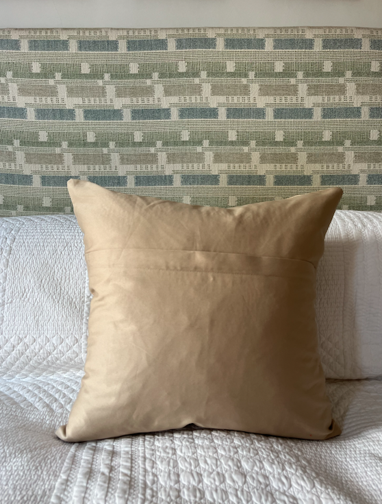 Gorgeous Blue Fish Silk Suzani Cushion