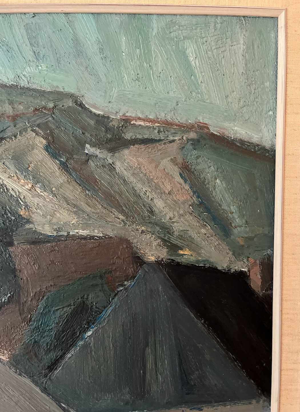 Framed Landscape Oil Painting - CARL BERNDTSSON