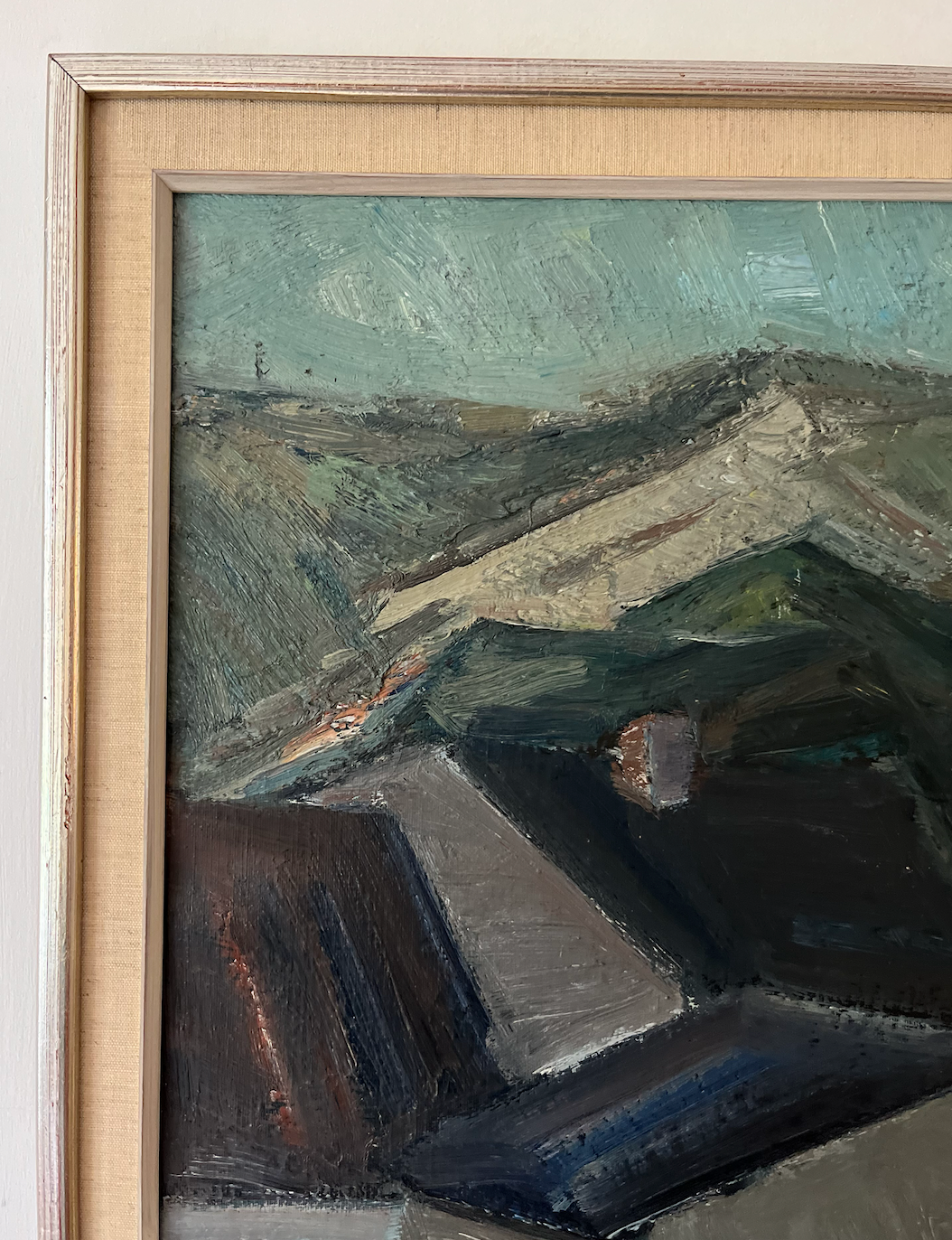 Framed Landscape Oil Painting - CARL BERNDTSSON