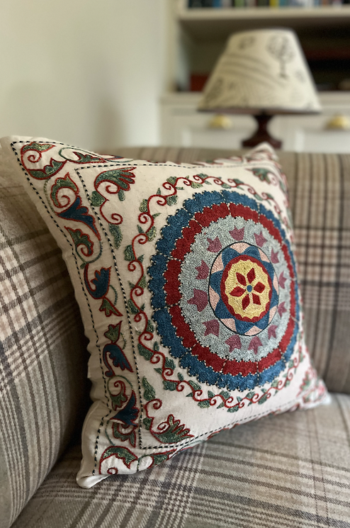 Small & Mighty Suzani Cushion