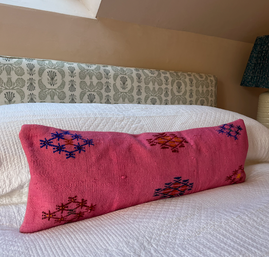 Kilim bolster deals pillow