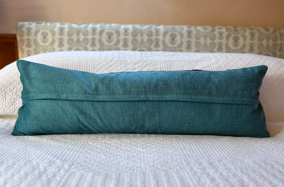 Beautiful Blue Bolster Kilim Cushion