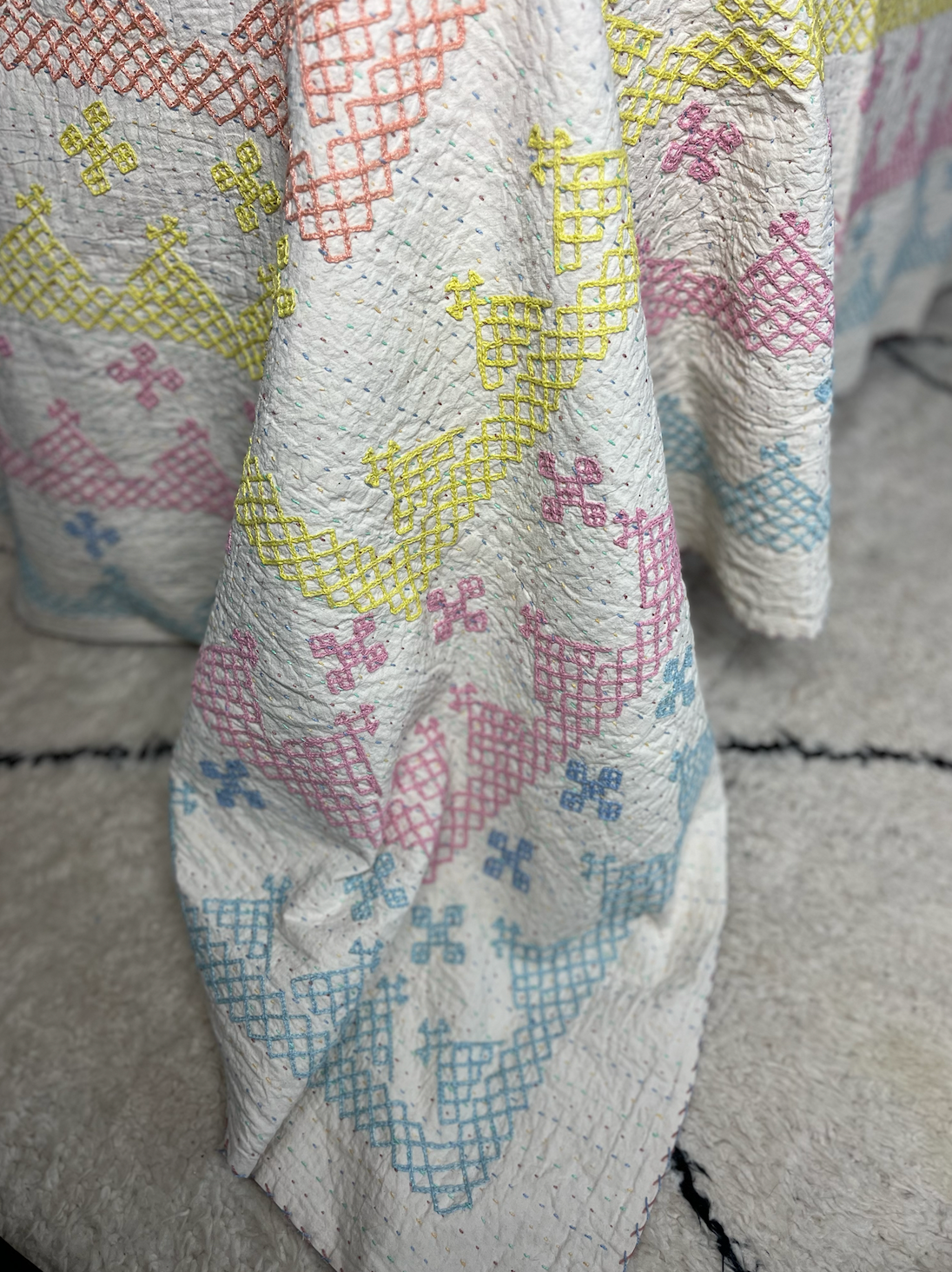 Kantha Quilt - MEDIUM - MJ1