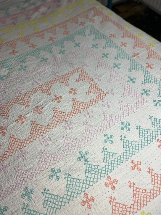 Kantha Quilt - MEDIUM - MJ1