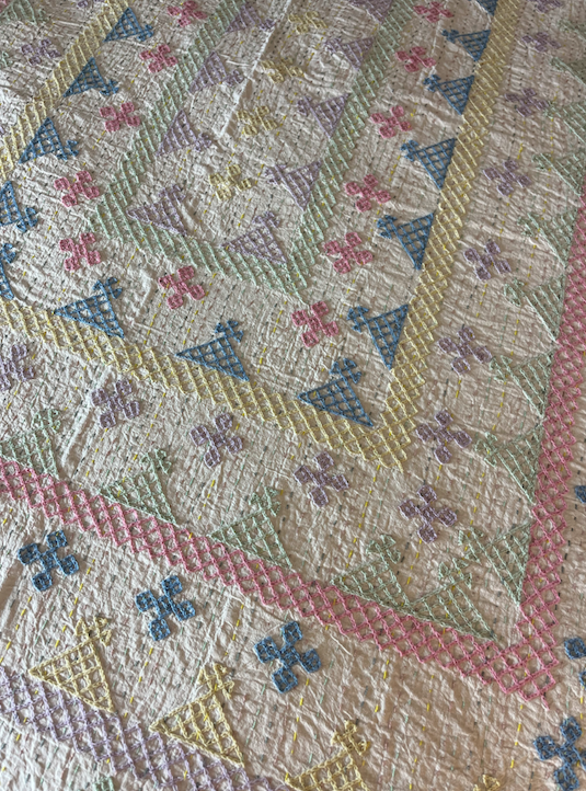 Kantha Quilt - MEDIUM - MJ2
