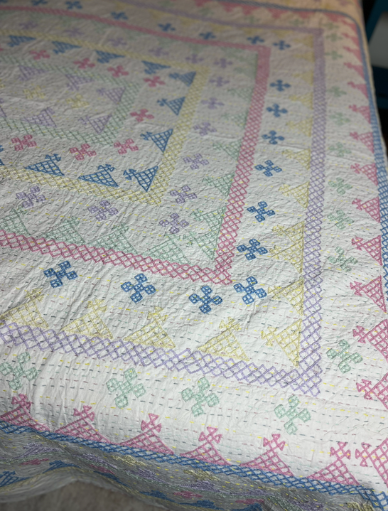 Kantha Quilt - MEDIUM - MJ2