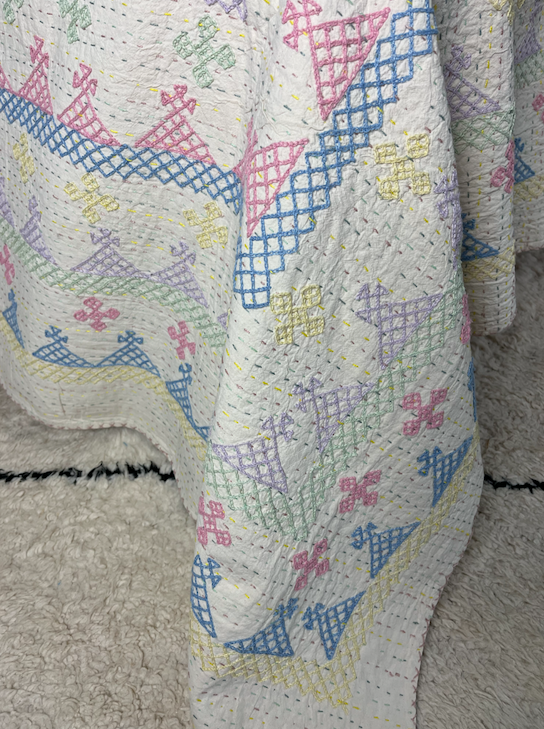 Kantha Quilt - MEDIUM - MJ2
