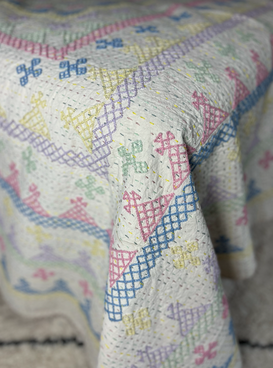 Kantha Quilt - MEDIUM - MJ2