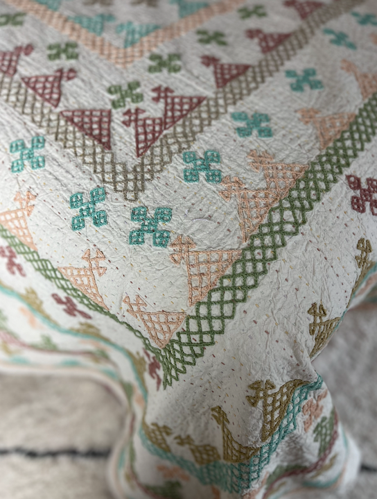 Kantha Quilt - MEDIUM - MJ4