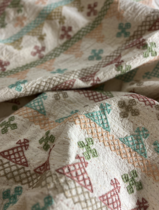 Kantha Quilt - MEDIUM - MJ4