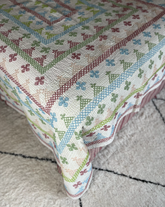 Kantha Quilt - MEDIUM - MJ19
