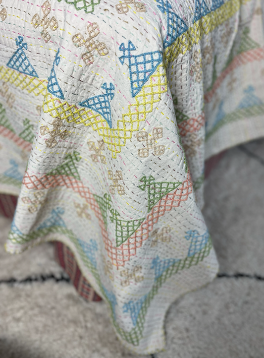 Kantha Quilt - MEDIUM - MJ26