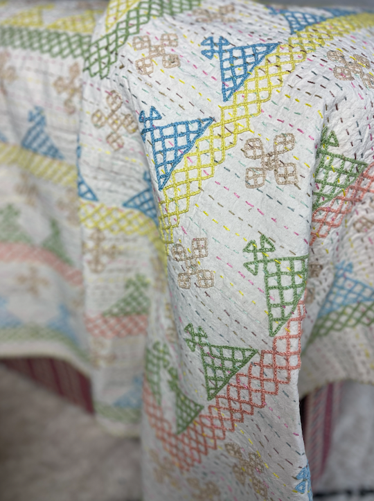 Kantha Quilt - MEDIUM - MJ26