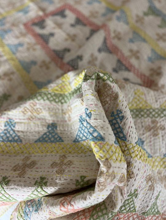 Kantha Quilt - MEDIUM - MJ26