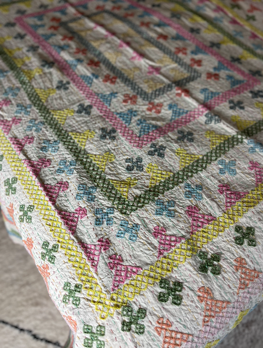 Kantha Quilt - MEDIUM - MJ28