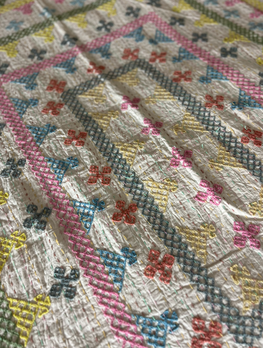 Kantha Quilt - MEDIUM - MJ28