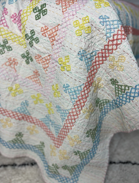 Kantha Quilt - MEDIUM - MJ28
