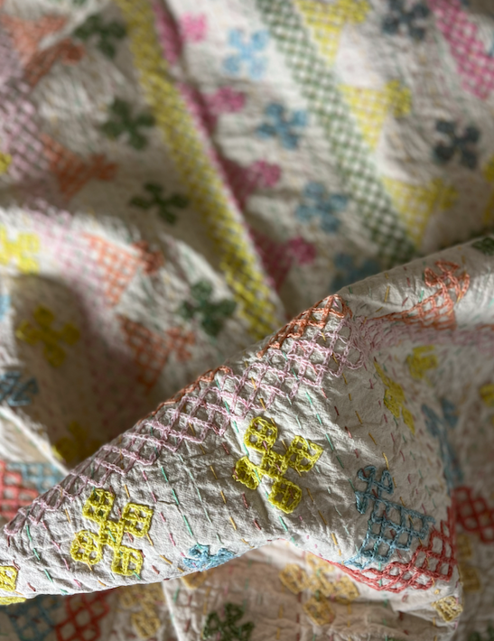 Kantha Quilt - MEDIUM - MJ28