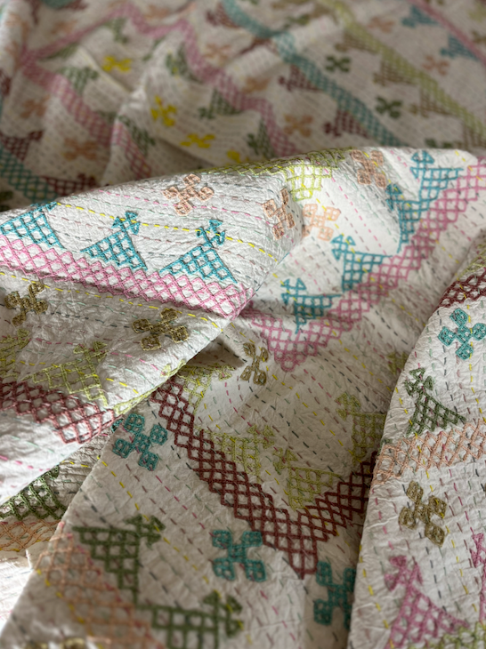 Kantha Quilt - MEDIUM - MJ29